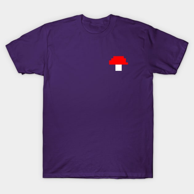 Tiny pixel mushroom T-Shirt by Bee-